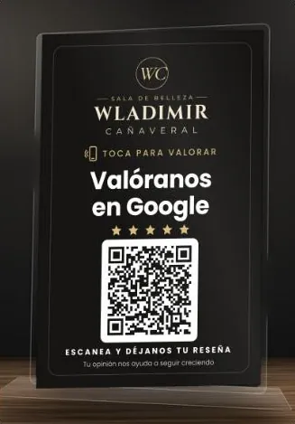 Hablador negro de Wladimir Cañaveral, sala de belleza: Valóranos en Google.